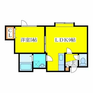 エミネンス【2階】の間取り