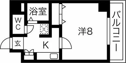 青山ビル【602号室】の間取り
