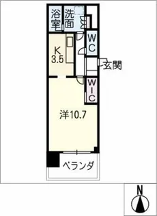 Ceres丸の内【6階】の間取り