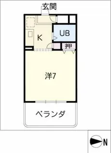 ホワイトヒルズ東桜【3階】の間取り