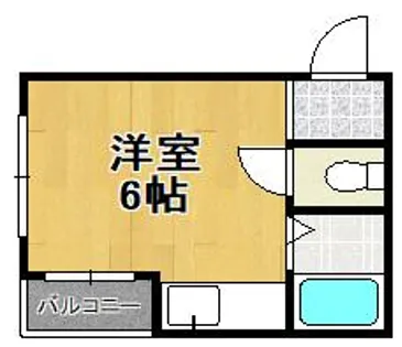 アリエスプラザ【3階】の間取り