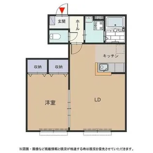 トレジャー旭【101号室】の間取り