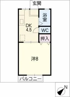 サンライフN【1階】の間取り