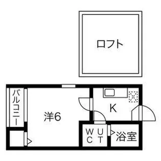 PRESIDENT名駅南【105号室】の間取り