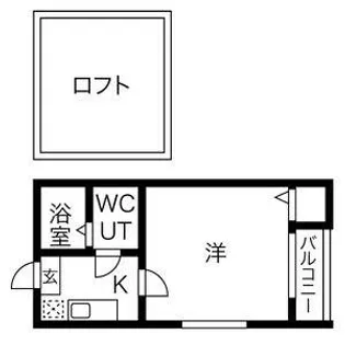 ルーエ1番館【102号室】の間取り