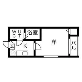 タウンコート高畑【201号室】の間取り