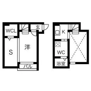 熱田スカイタワー31F【105号室】の間取り