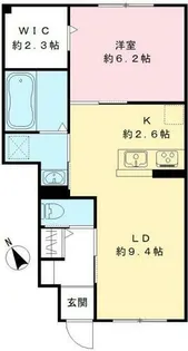 トレネオコーポ【102号室】の間取り