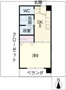 パエストゥム【2階】の間取り