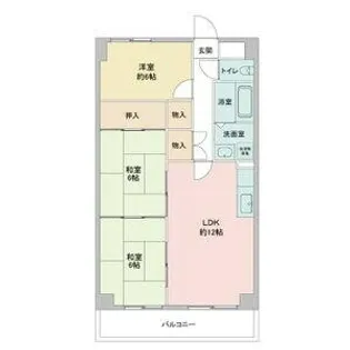 レジディア日比野【7階】の間取り