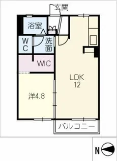 グリーンヒルズ【2階】の間取り