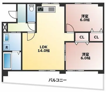 サンシャイン本郷B棟【1階】の間取り