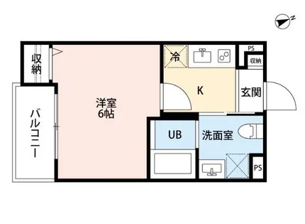 FUCLA大物【2階】の間取り
