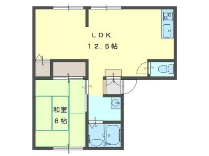 サンビレッジエクセル C【103号室】の間取り