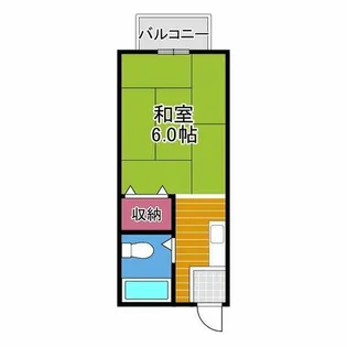 伸和ハイツ【2階】の間取り