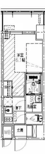 JMFレジデンス都島【2階】の間取り