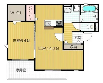 エトワールN’s【1階】の間取り