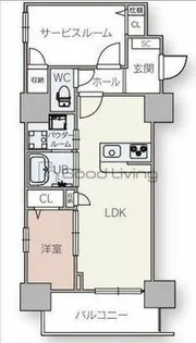 ときわビル【6階】の間取り