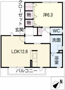 エクセレンス クリア【1階】の間取り