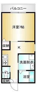 オークマンション立岩【3階】の間取り