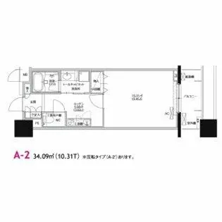 グラン・アベニュー白川公園【7階】の間取り