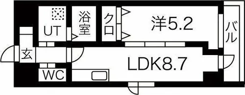 Casa Lucia(カーサルチア)【4階】の間取り