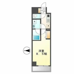 プロシード金山3【6階】の間取り