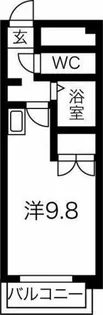 エステイタスAS-17【4階】の間取り