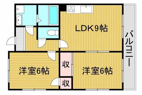 メゾンセレナ【2階】の間取り