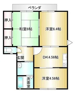 ステラハイム【105号室】の間取り