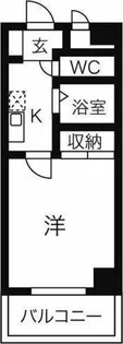 グローリアス音聞【2階】の間取り