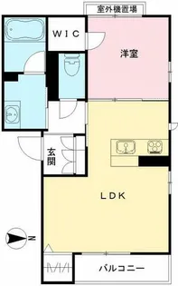 リバティスクエア Ⅱ【302号室】の間取り
