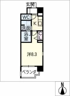 ARエステート【3階】の間取り