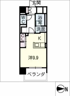 エクセレンス三蔵【3階】の間取り