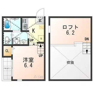 エスカラーダTAKEDA【2階】の間取り