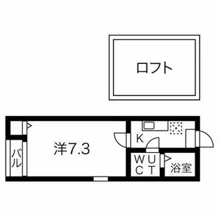 napio上小田井【2階】の間取り