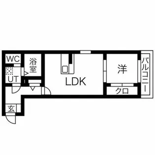 OHKI西日置【3階】の間取り