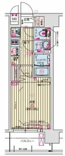 プレサンス大阪都島エレナード【4階】の間取り