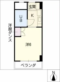 メゾン・ド・デューク【4階】の間取り