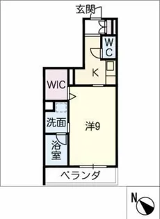 エクラージュ【2階】の間取り