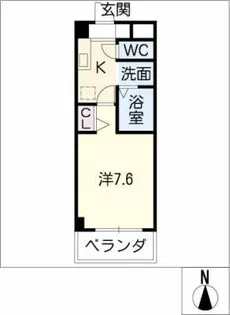 ステイ太閤【4階】の間取り
