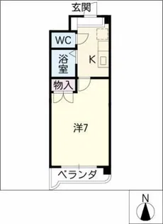 レスポワール清水ケ岡【3階】の間取り
