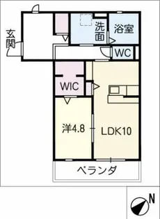 アキューレ【3階】の間取り