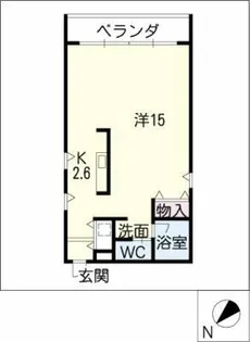 グランドステージ幅下【3階】の間取り