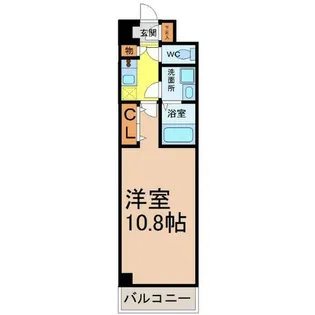 パークビラ瑞穂【4階】の間取り