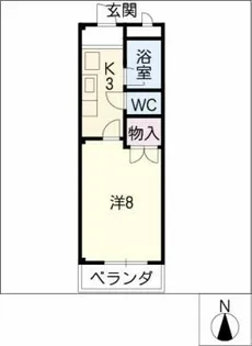 アーバンヒルズ五軒屋【2階】の間取り