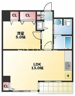 グラムコートゼン【2階】の間取り