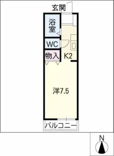 シーニックIRYO【2階】の間取り