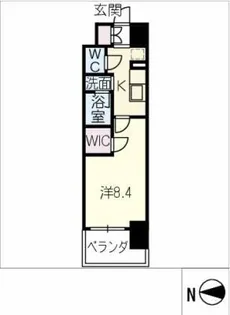 エルスタンザ黒川【10階】の間取り