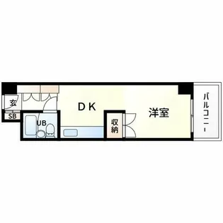 東三国グランドハイツ北【8階】の間取り